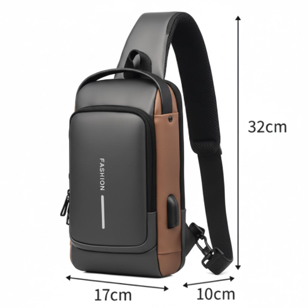 Bolso Mochila Antirrobo con cierre oculto y bloqueo inteligente